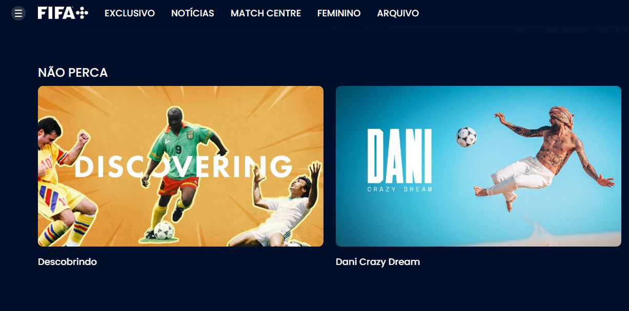 FIFA+: conheça o novo serviço de streaming gratuito com jogos de futebol ao  vivo - Positivo do seu jeito